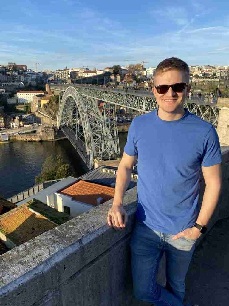 Sculpt website owner Simon Strutt in Porto